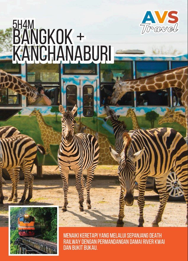 5D4N Bangkok + Kanchanaburi